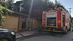 85 yaşındaki yatalak adam yangında can verdi