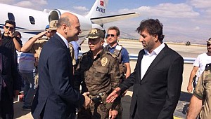 Bakan Soylu, astsubay eşi ile 10 aylık bebeğinin şehit olduğu bölgede!