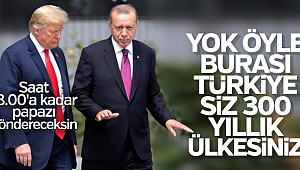 Başkan Erdoğan, Amerika'nın küstah teklifini anlattı