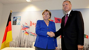 Cumhurbaşkanı Erdoğan, Merkel ile görüştü
