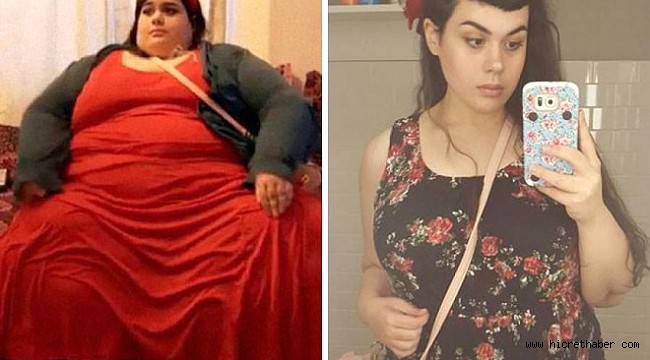 Erkek arkadaşıyla aynı yatağa girmek için 192 kilo verdi!