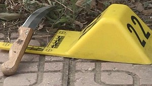 Hastane bahçesinde kurşun yağmuru