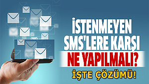 İstenmeyen Spam SMS'leri Engelleyin