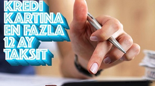 Kredi kartlarında yeni düzenleme