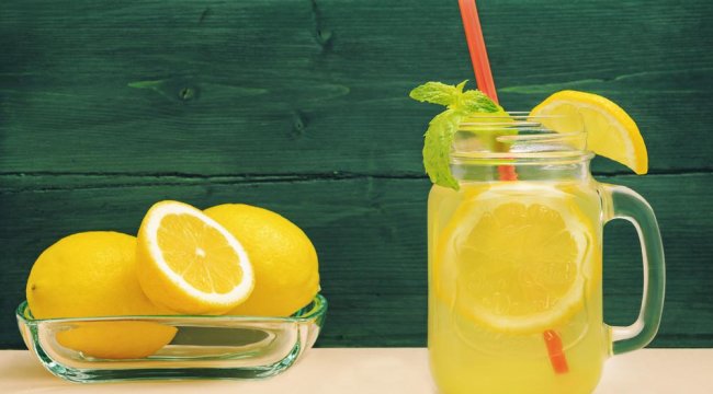 Limonata böbrek taşına iyi geliyor