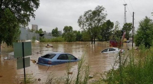 Ordu'daki sel felaketinden feci görüntüler!