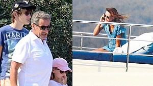 Sarkozylerin Bodrum keyfi