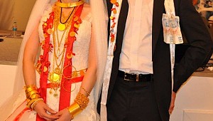 Şırnaklı muhtarlardan düğün takıları için ilginç düzenleme