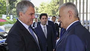 TBMM Başkanı Yıldırım, Volodin ile görüştü