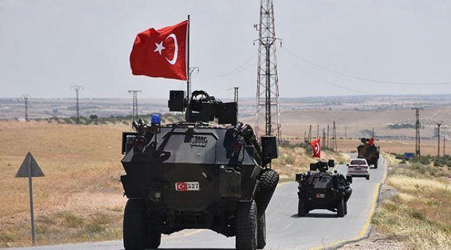 TSK'dan Münbiç hattında devriye