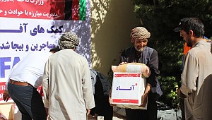 Türkiye'den Afganistan'a 2 bin 500 koli insani yardım