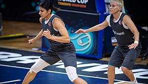 A Milli Kadın Basketbol Takımı, Tenerife'deki ilk idmanını yaptı