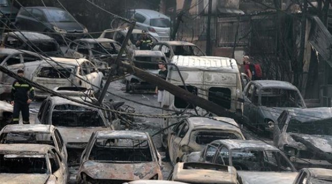 Atina'daki yangında ölenlerin sayısı 99 oldu
