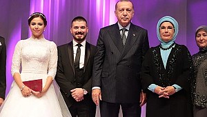 Cumhurbaşkanı Erdoğan nikah şahidi oldu