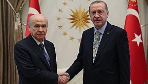  Cumhurbaşkanı Erdoğan ile MHP lideri Bahçeli görüştü