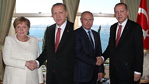  Cumhurbaşkanı Erdoğan, liderlerle görüşüyor