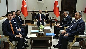 Cumhurbaşkanı Yardımcısı Oktay'ın kabulü