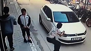 Güvenlik kamerası anbean kaydetti! 15 yaşındaki genç ölümden döndü