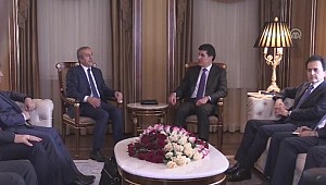 IKBY Başbakanı Barzani Türk heyeti ile görüştü