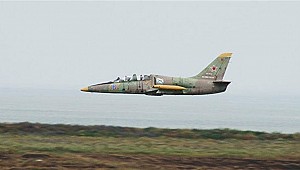 Rusya'da eğitim uçağı düştü