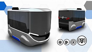Yerli sürücüsüz elektrikli araç gün yüzüne çıktı