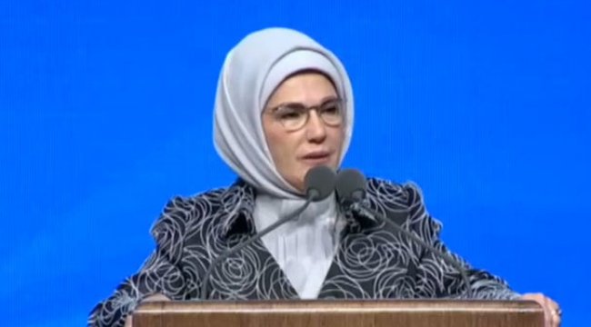 Emine Erdoğan: Acilen önlem almazsak, yaşayacağımız çevre krizleri hayatı yok edecek