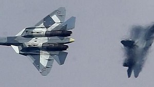 Rusya Suriye'de Su-57 uçurdu