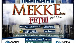 Anadolu Gençlik Derneği Mekke'nin Fethi Programı Sefaköy Kültür Merkezinde