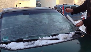 Araba camlarının buzlanması nasıl önlenir?