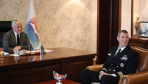 ABD'li komutanlardan Marmaris'te ziyaretler