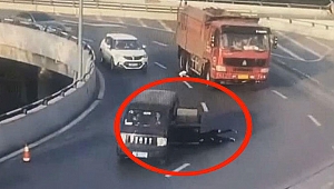 Çin'deki kaza yürekleri ağza getirdi