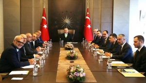  Cumhurbaşkanı Erdoğan İsrail Parlamentosu'ndaki Arap milletvekillerini kabul etti