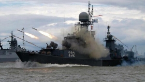 Rus donanmasından Karadeniz'de tatbikat