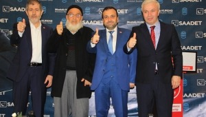 Saadet Partisi Küçükçekmece Belediye Başkan Adayını Tanıttı