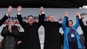 Cumhurbaşkanı Erdoğan Küçükçekmece'de Gebze-Halkalı Banliyö Tren Hatlarının Açılışını yaptı