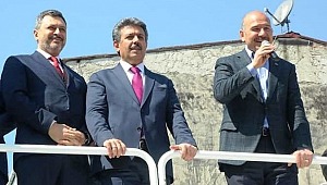 İçişleri Bakanı Süleyman Soylu, Küçükçekmece'de vatandaşlarla buluştu