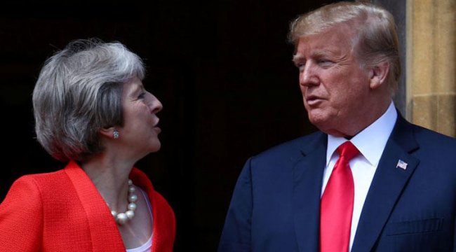 Trump'tan May'e gönderme: Tavsiyemi dinlemedi