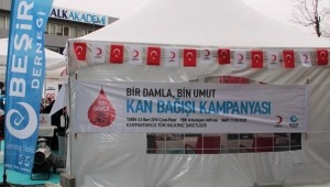 Türk Kızılayı ve Beşir Dernek ile Kan Bağışı Kampanyası 