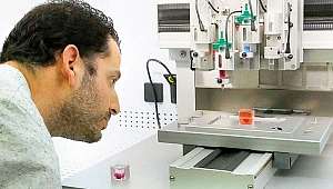3D yazıcıyla kalp yaptılar
