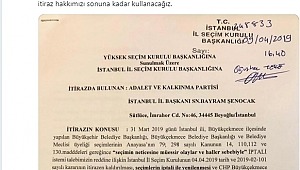 AK Parti Büyükçekmece için olağanüstü itiraz dilekçesini verdi!