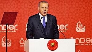 Cumhurbaşkanı Recep Tayyip Erdoğan ÖNDER 'in 57. Genel Kurulu'na katıldı