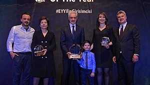 EY Yılın Girişimcisi’ programında ödüller sahiplerini buldu