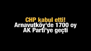 itirazlar sonucu CHP de usulsüzlüğü kabul etti