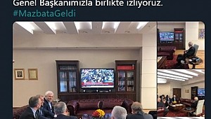 Kılıçdaroğlu, İmamoğlu'nu genel merkezde izledi