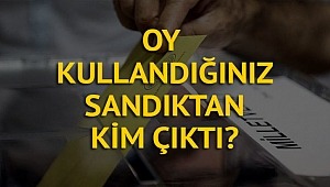 Oy kullandığınız Sandığınızı kontrol edin!