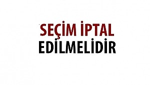 SEÇİM İPTAL EDİLMELİ  Sadece 309 Sandıkta Kaydırılan OY sayısı! 