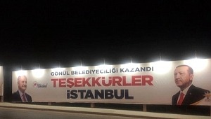 ‘Teşekkürler İstanbul’ Pankartları Kaldırıldı