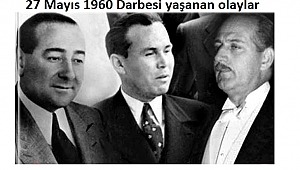  27 Mayıs 1960 Darbesi yaşanan olaylar