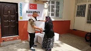 Sadakataşı Ramazan dağıtımlarına başladı