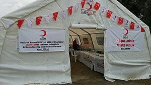 Türk Kızılay'ı Küçükçekmece Şubesi Ramazan boyunca iftar verecek.